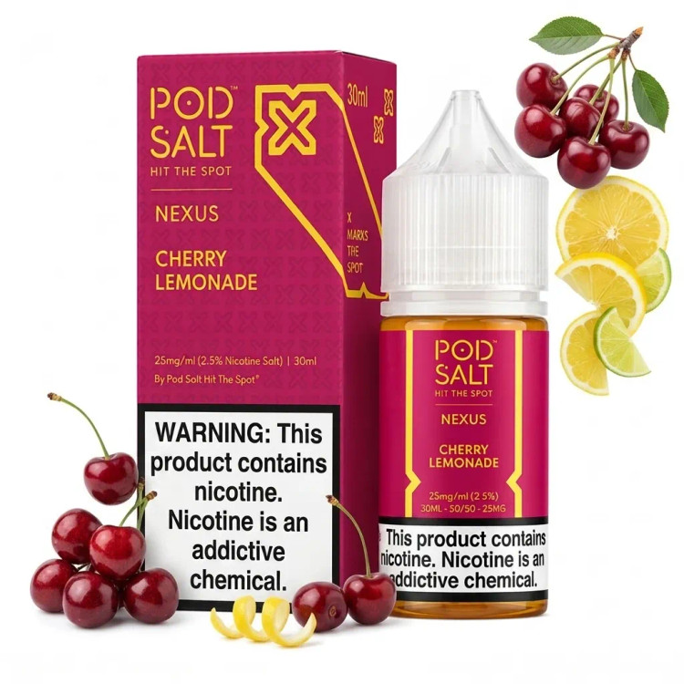 Pod Salt Cherry Lemonade Nic Salt
