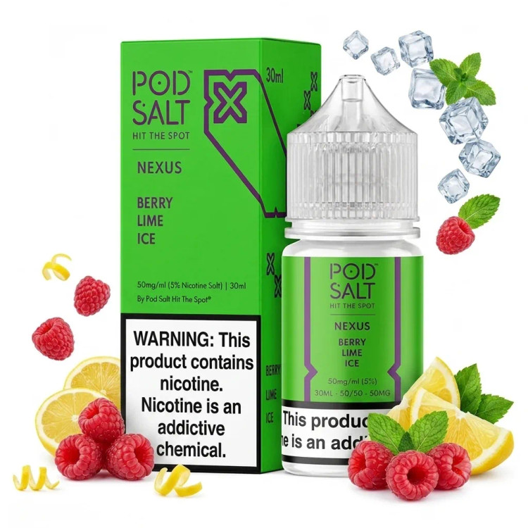 Pod Salt Berry Lime Ice Nic Salt