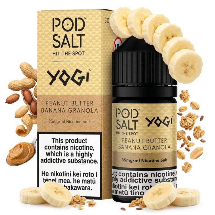 Pod Salt Paenut Butter Banana Nic Salt E-Liquid