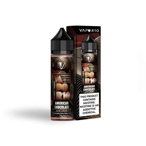 VAPOR 10 DESSERT SERIES AMERICAN CHOCOLATE E-JUICE