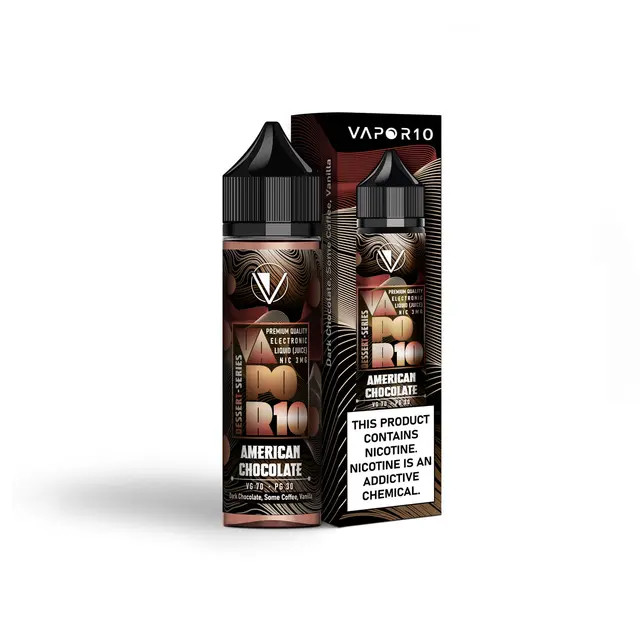VAPOR 10 DESSERT SERIES AMERICAN CHOCOLATE E-JUICE