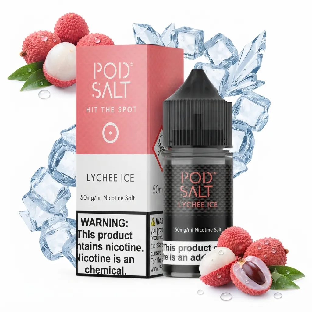POD SALT Lychee ice Nic Salt E-Liquid