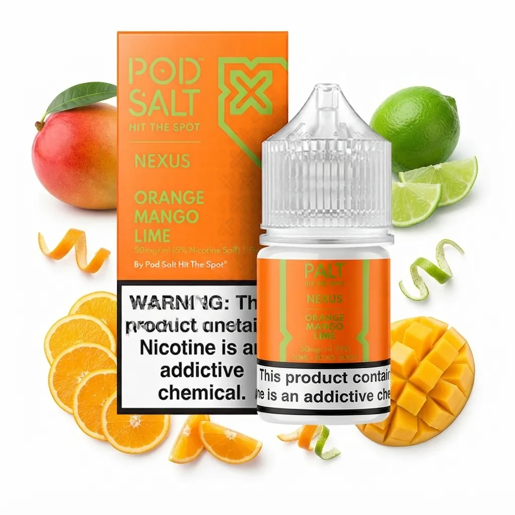 Pod Salt Nexus Orange Mango Lime Nic Salt E-Liquid