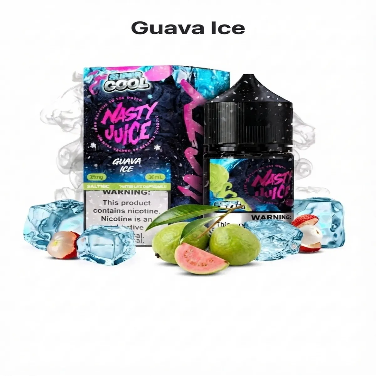 Nasty Super Cool Guava Ice Nic Salt E-Liquid