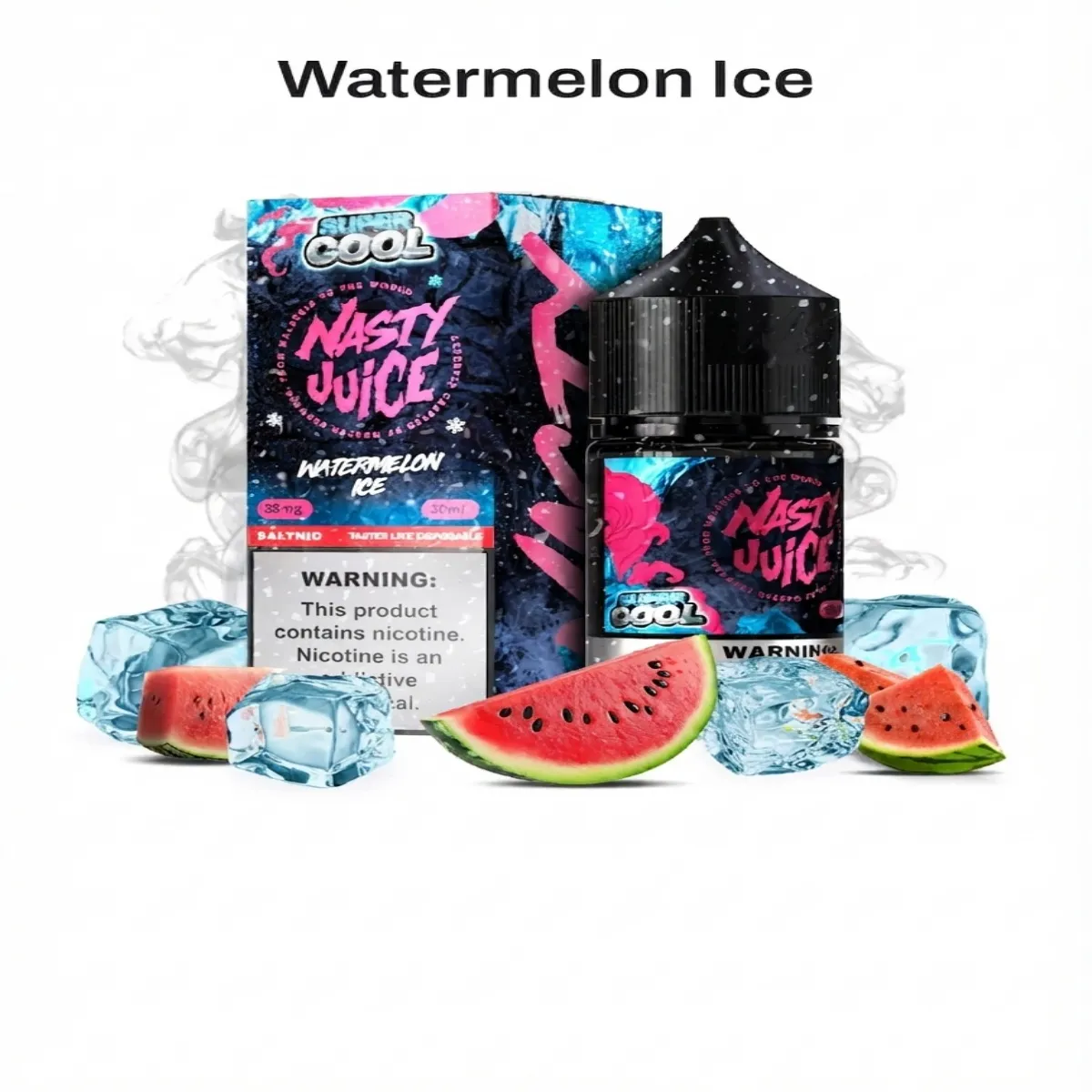 Nasty Super Cool Watermelon Ice Nic Salt E-Liquid