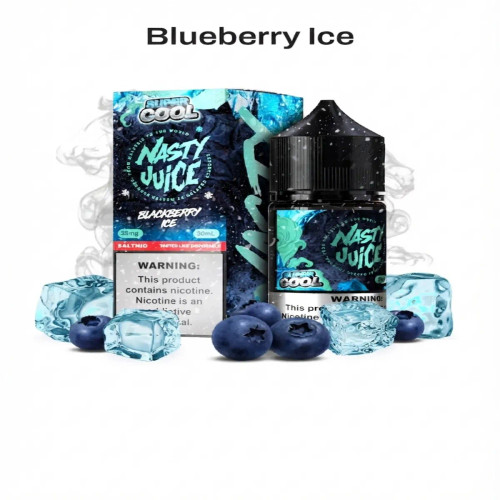 Nasty Super Cool Blueberry Ice Nic Salt E-Liquid