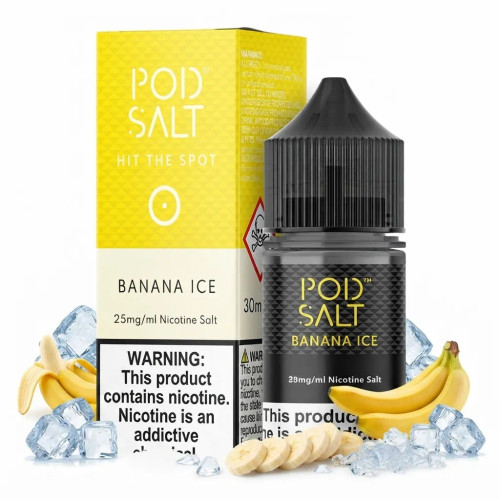 Pod Salt Banana ice Nic Salt E-Liquid
