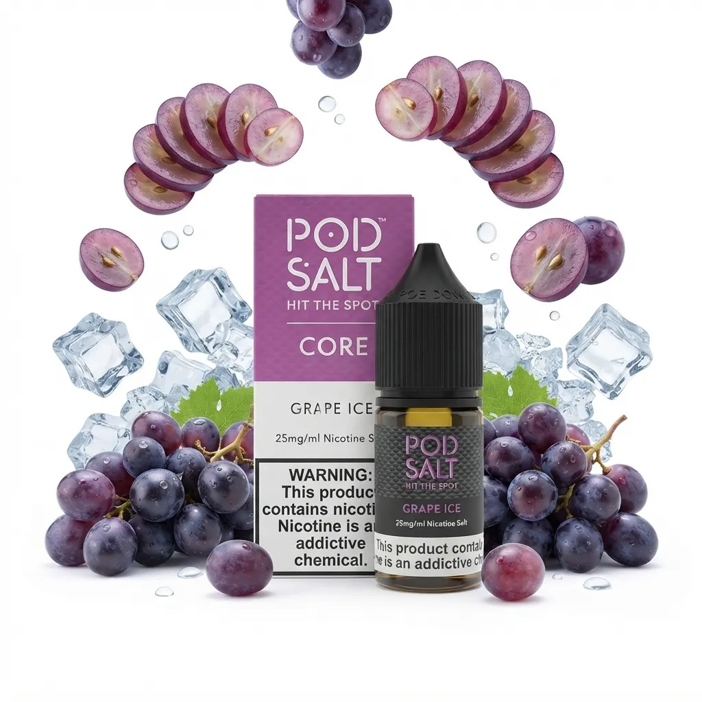 POD SALT GRAPE ICE Nic Salt E-Liquid