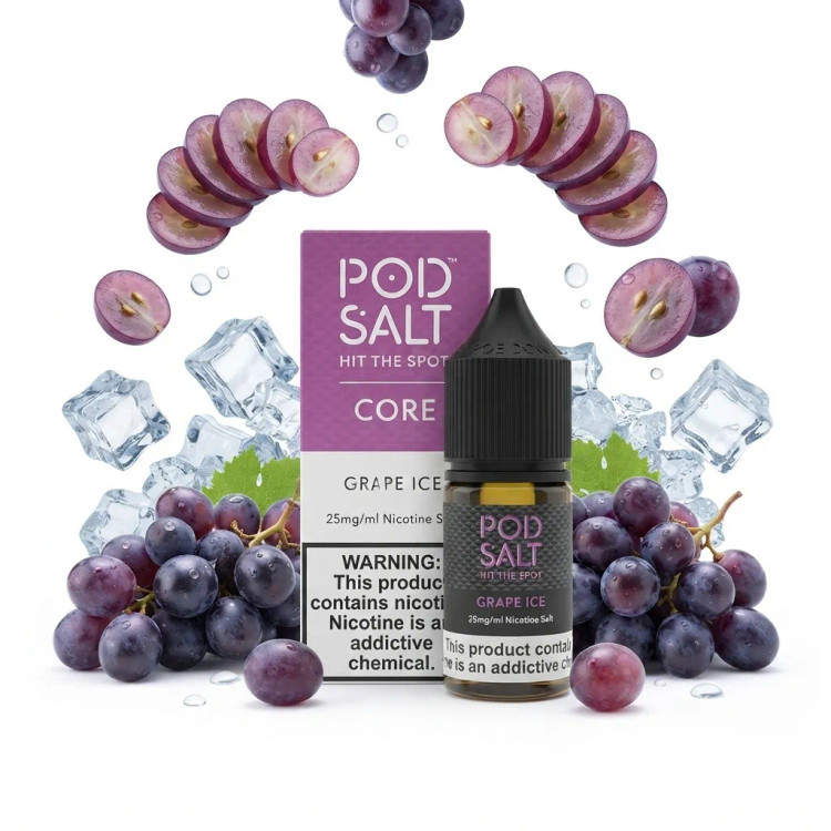 POD SALT GRAPE ICE Nic Salt E-Liquid