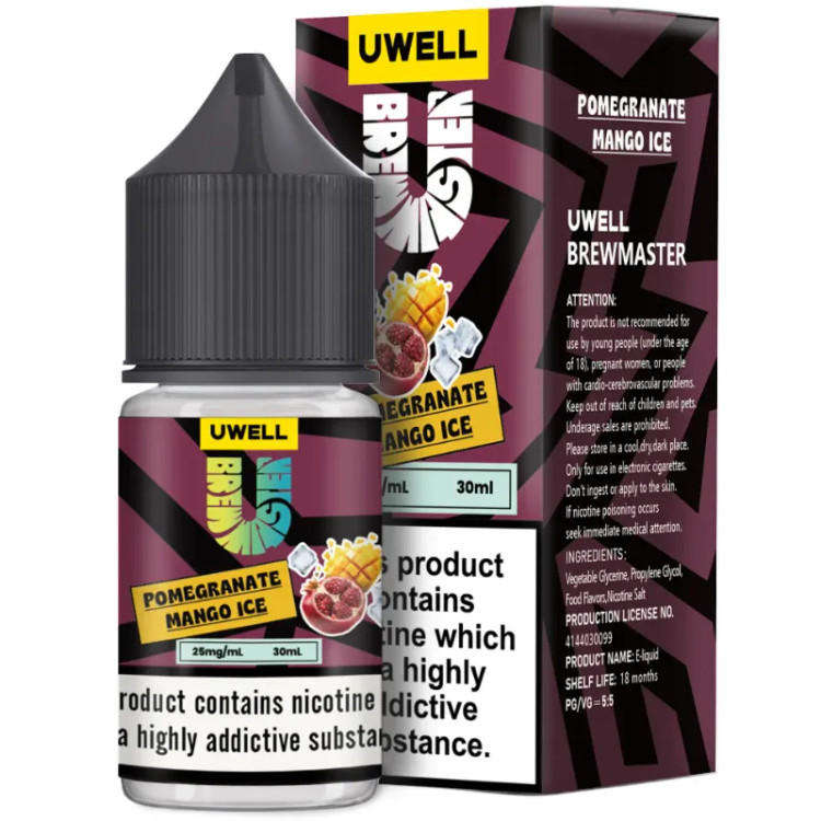 Uwell Pomegranate Mango Ice Salt Nic