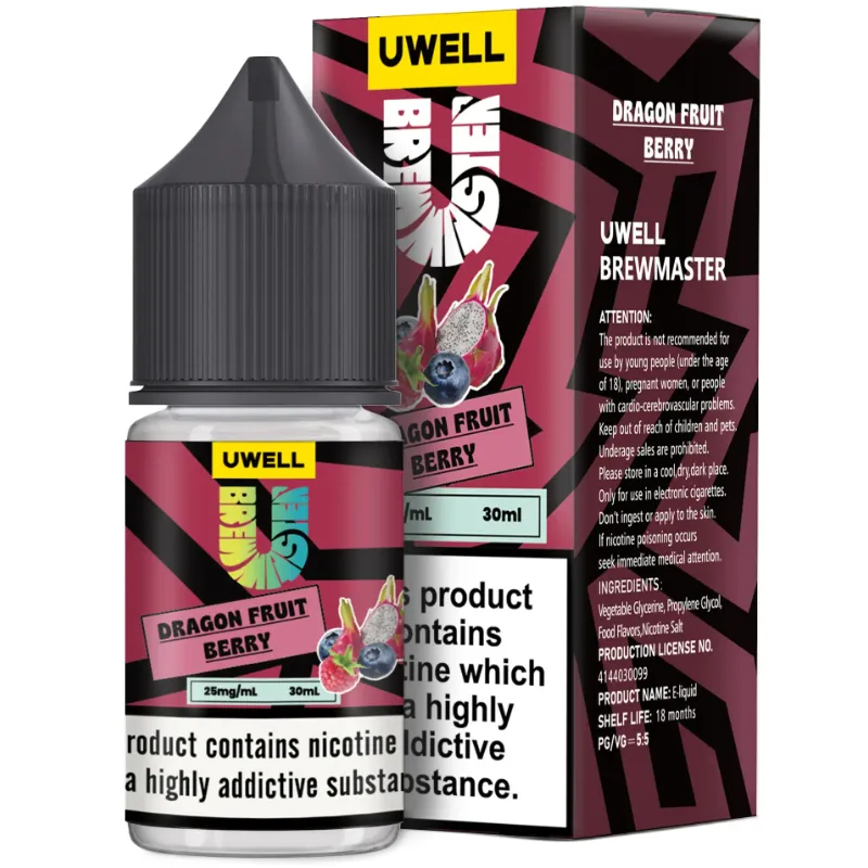 Uwell Brewmaster Dragon Frut Berry Ice Salt Nic