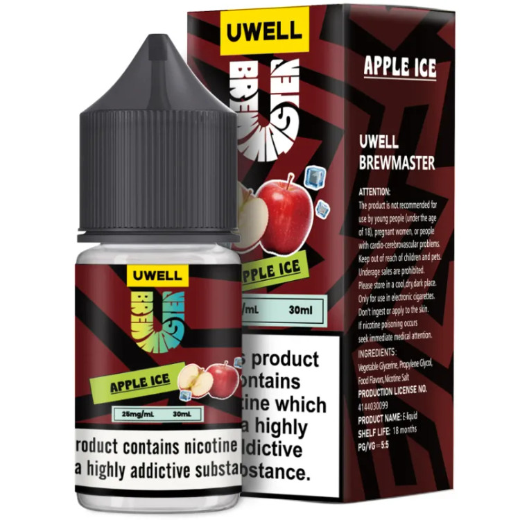 Uwell Brewmaster Doubel Apple Salt Nic