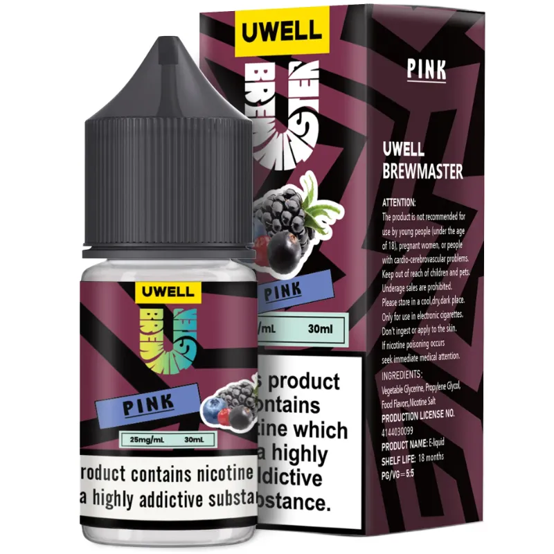 Uwell Brewmaster Pink Salt Nic