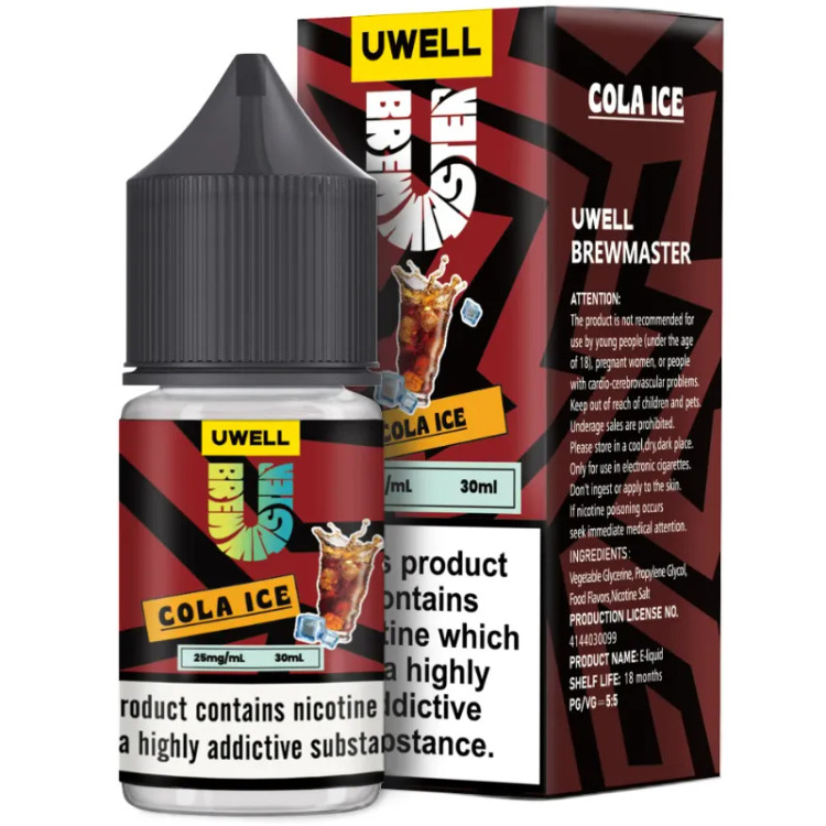 Uwell Brewmaster Cola Ice Salt Nic