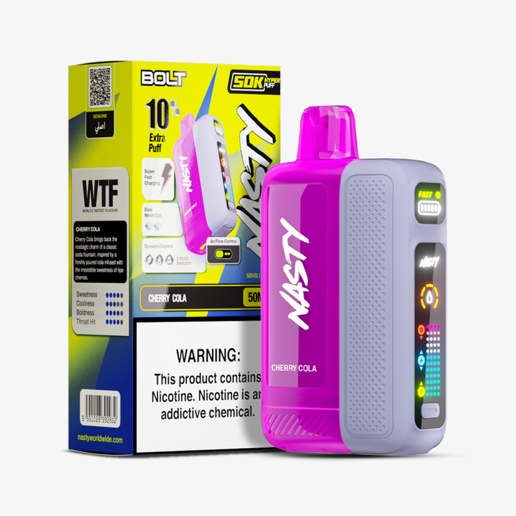 Nasty Bolt 50K Puffs Disposable Vape