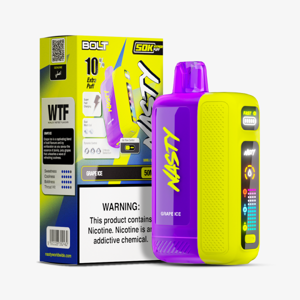 Nasty Bolt 50K Puffs Disposable Vape