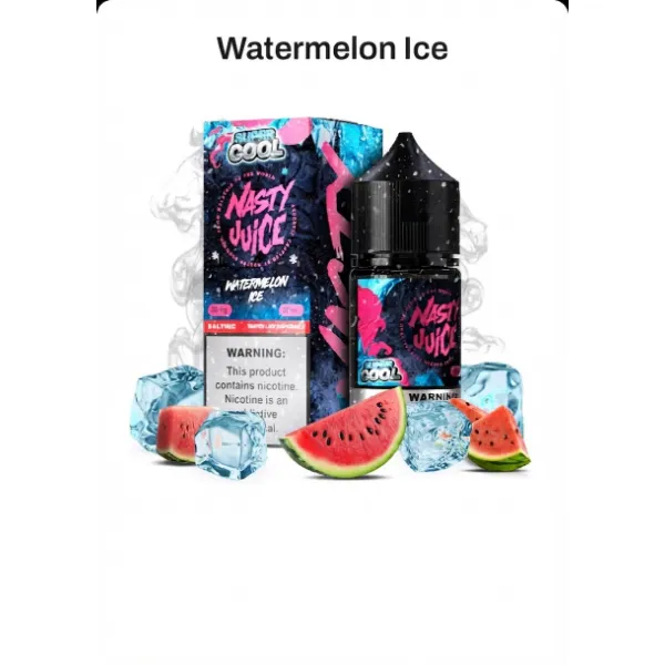 Nasty Super Cool Watermelon Ice Nic Salt E-Liquid