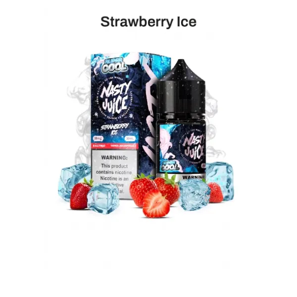 Nasty Super Cool Strawberry Ice Nic Salt E-Liquid