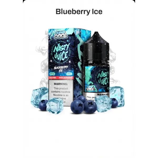 Nasty Super Cool Blueberry Ice Nic Salt E-Liquid