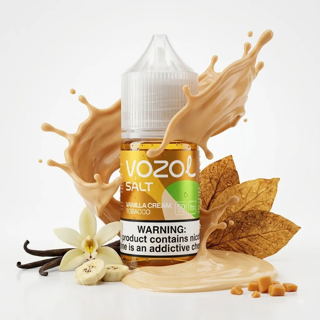 Vozol Vanilla Cream Tobacco Saltnic 30ml