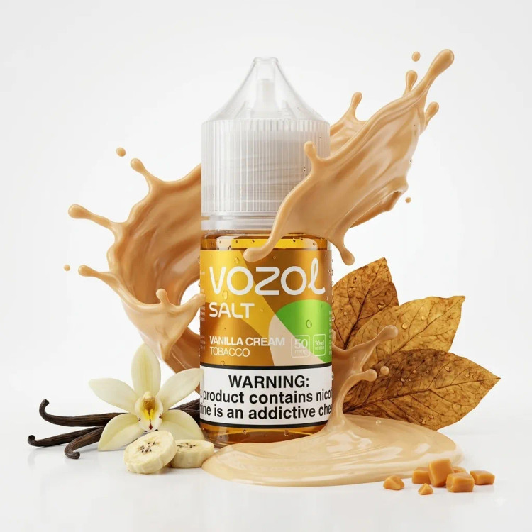 Vozol Vanilla Cream Tobacco Saltnic 30ml