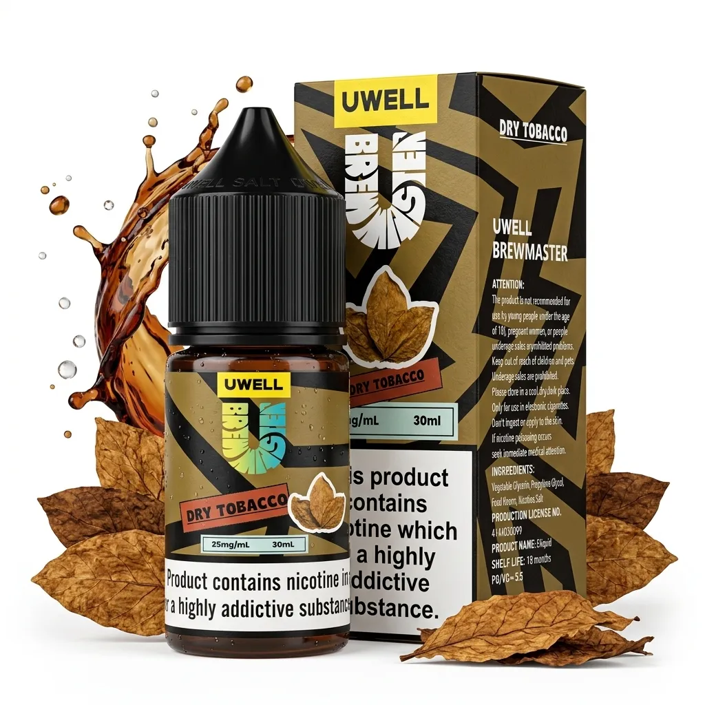 Uwell Brewmaster Dry Tobacco Salt Nic
