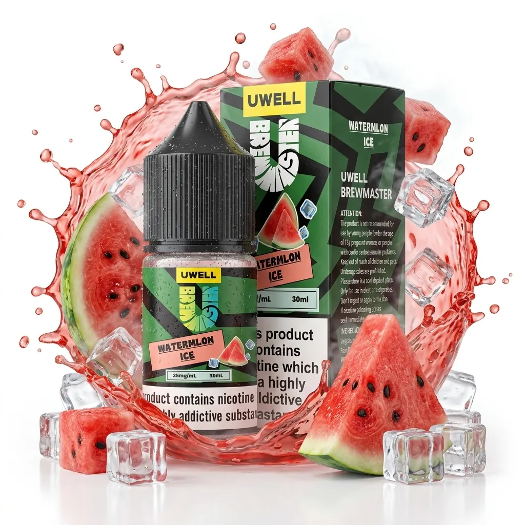 Uwell Brewmaster Watermelon Ice Salt Nic