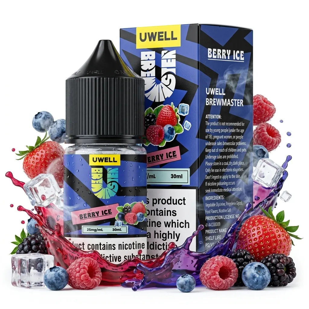 Uwell Brewmaster Berry Ice Salt Nic