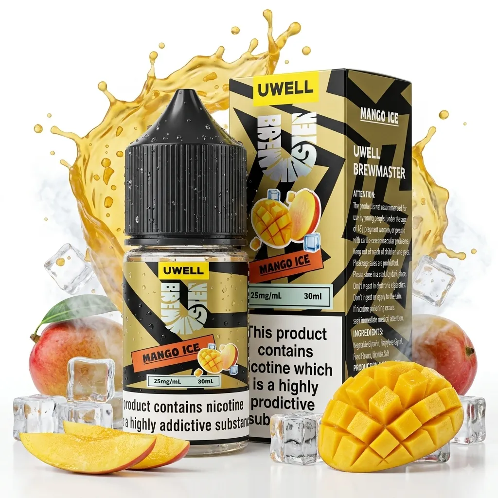 Uwell Brewmaster Mango Ice Salt Nic