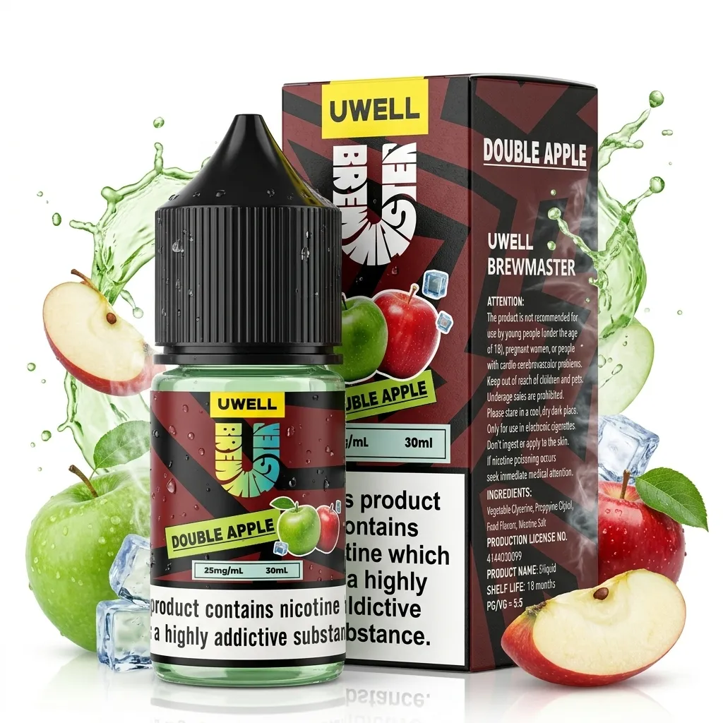Uwell Brewmaster Doubel Apple Salt Nic