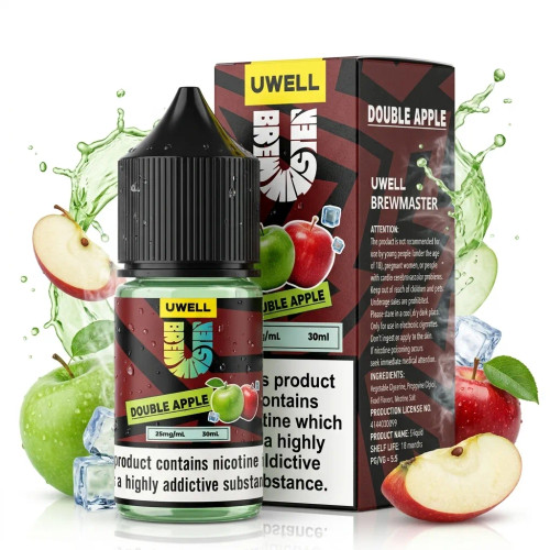 Uwell Brewmaster Doubel Apple Salt Nic