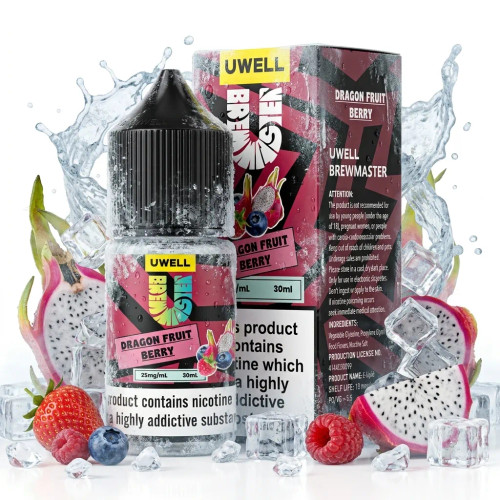 Uwell Brewmaster Dragon Frut Berry Ice Salt Nic