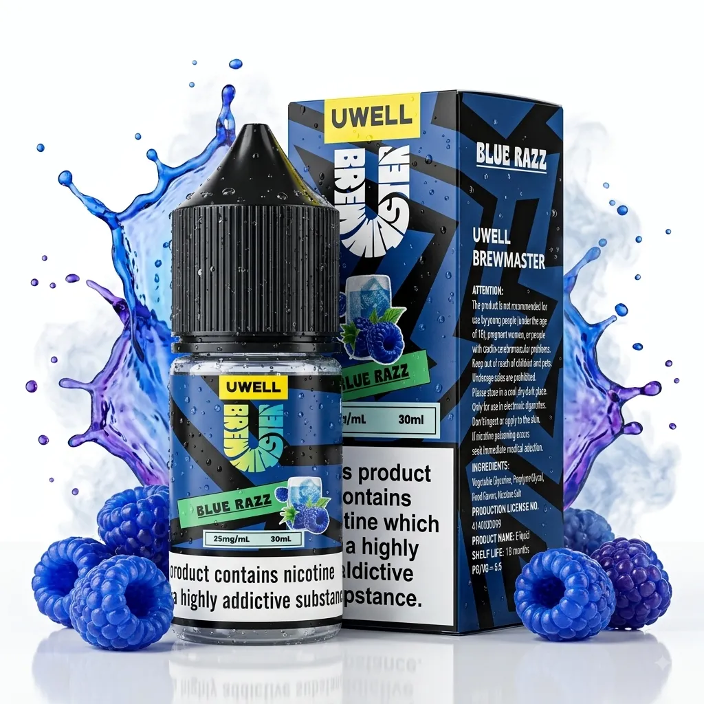 Uwell Brewmaster Blue Razz Ice Salt Nic