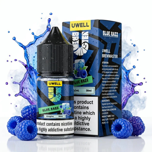 Uwell Brewmaster Blue Razz Ice Salt Nic