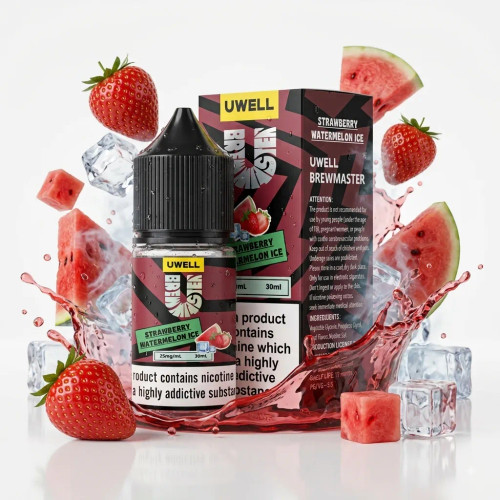 Uwell Brewmaster Strawberry Watermelon Ice Salt Nic