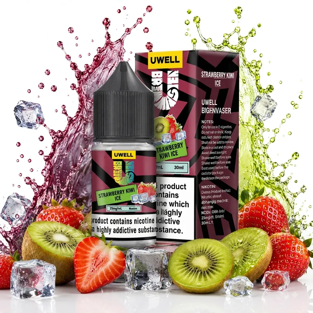 Uwell Brewmaster Strawberry Kiwi Ice Salt Nic