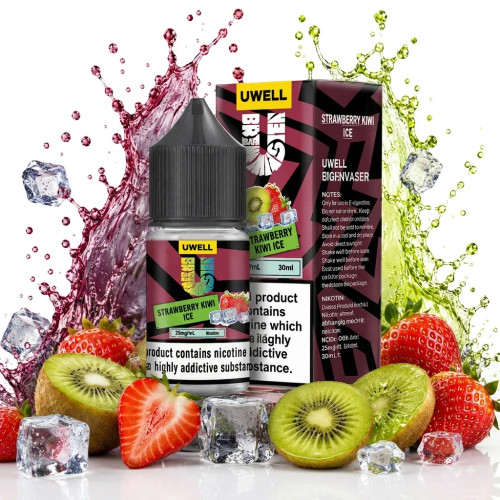 Uwell Brewmaster Strawberry Kiwi Ice Salt Nic