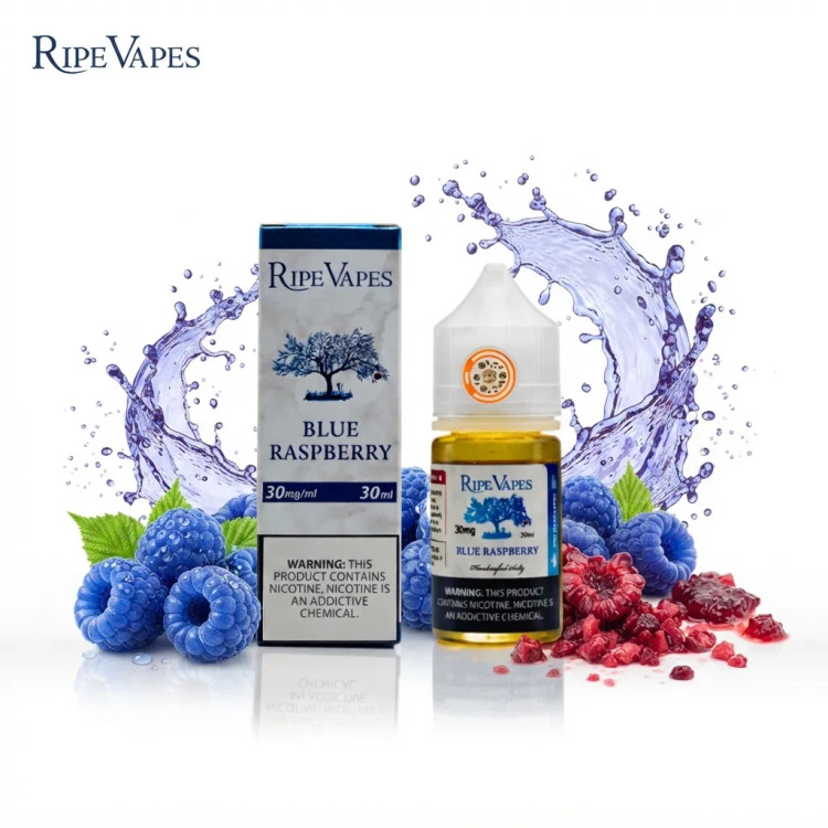 Ripe Vapes Blue raspberry Nic Salt E-Liquid