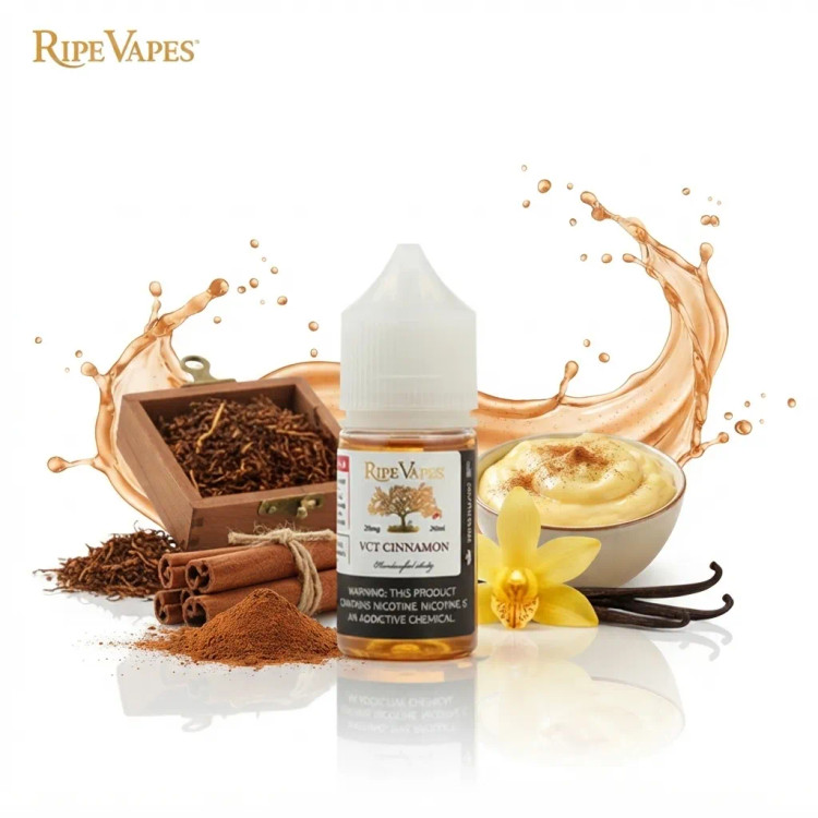 Ripe Vapes Vct Cinnamon Nic Salt E-Liquid