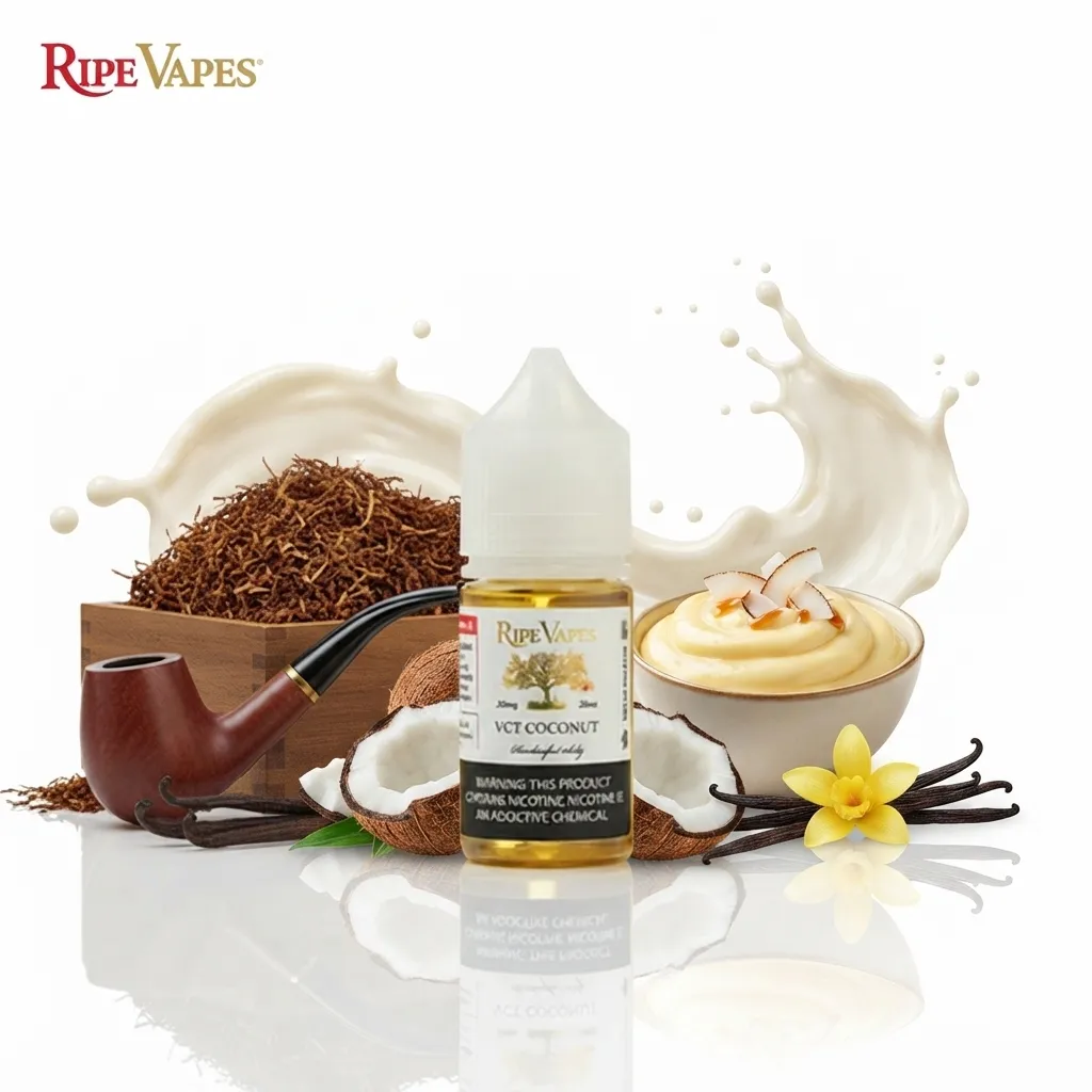 Ripe Vapes VCT Coconat Nic Salt E-Liquid