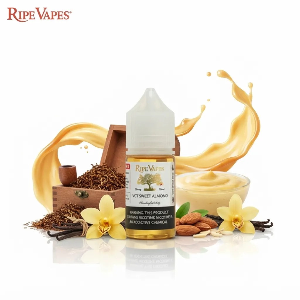 Ripe Vapes VCT SWEET ALMOND Nic Salt E-Liquid