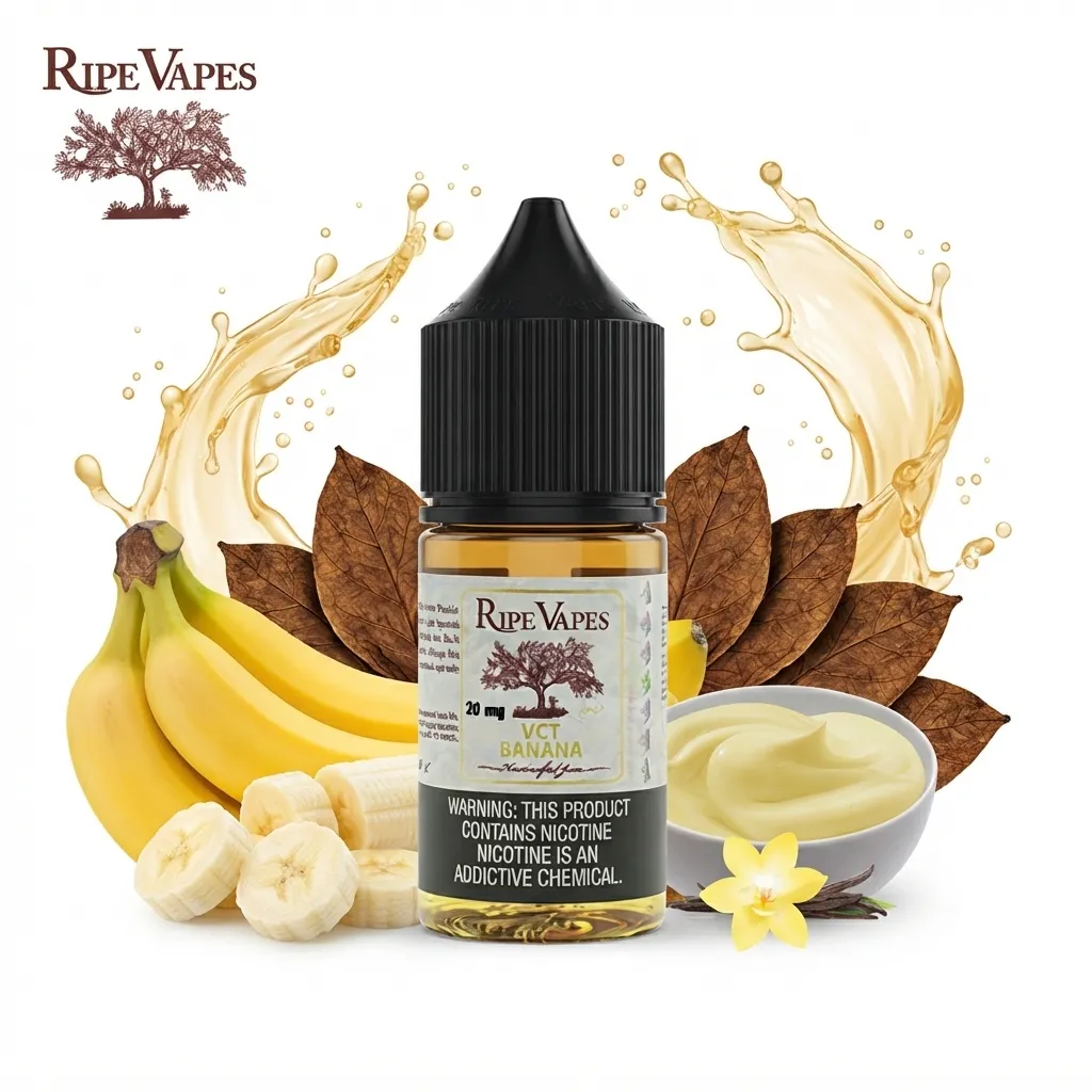 RIPE VAPES VCT BNANA Nic Salt E-Liquid