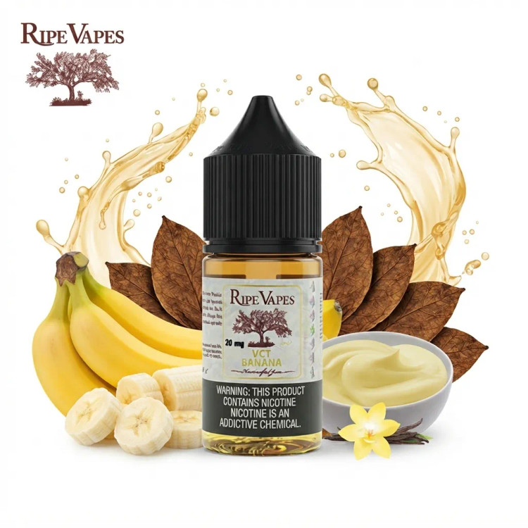 RIPE VAPES VCT BNANA Nic Salt E-Liquid