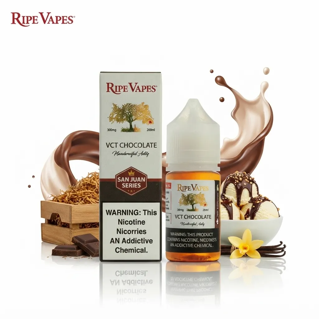 RIPE VAPES VCT CHOCOLATE Nic Salt E-Liquid