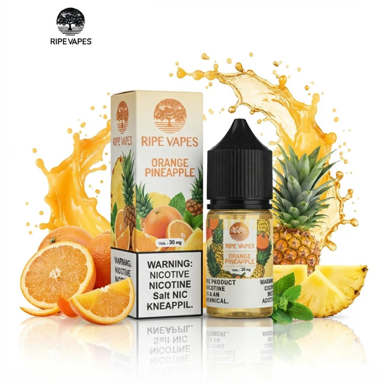 RIPE VAPES Orange pineapple Nic Salt E-Liquid