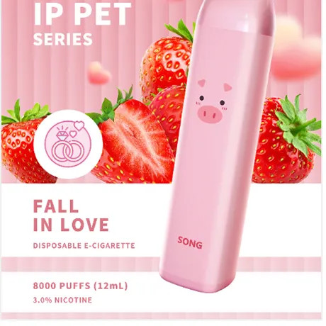 Songvape IP PET SERIES A06 (Y808) Disposable Pen Device 8000 puffs 500mAh