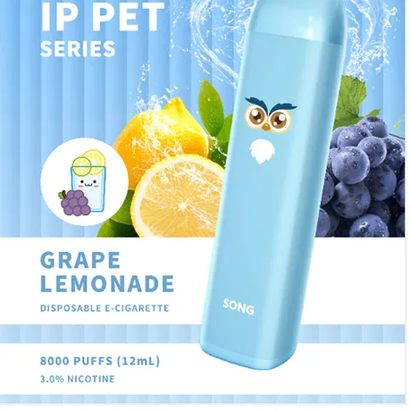 Songvape IP PET SERIES A06 (Y808) Disposable Pen Device 8000 puffs 500mAh