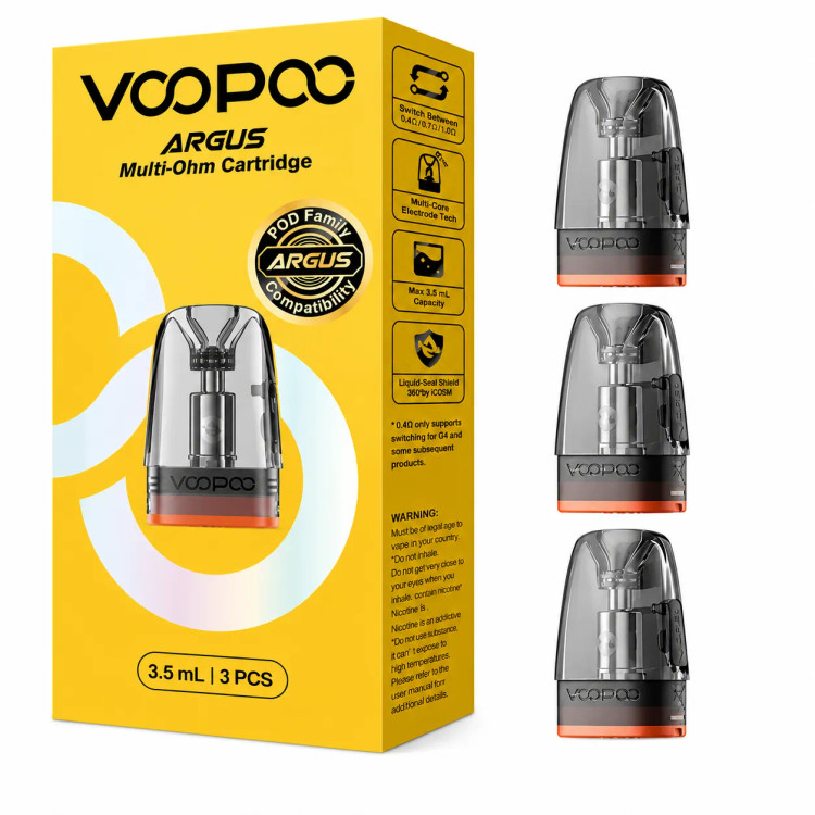 VooPoo Argus Multi-Ohm cartridge