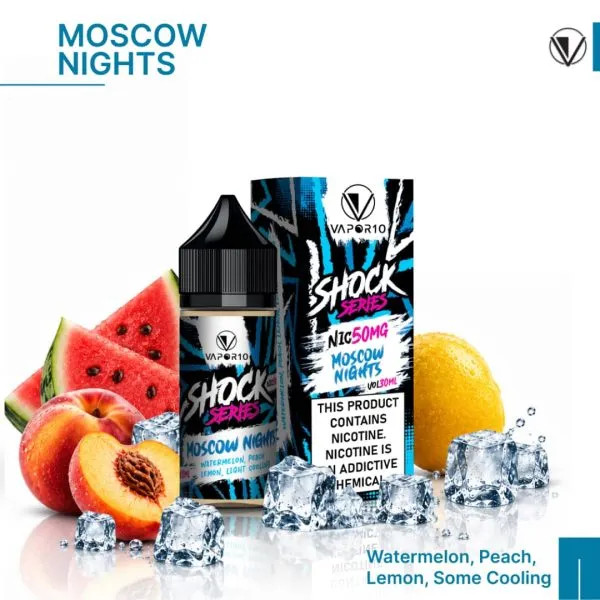 VAPOR 10 Nicotine Salt - SHOCK Series Moscow Nights