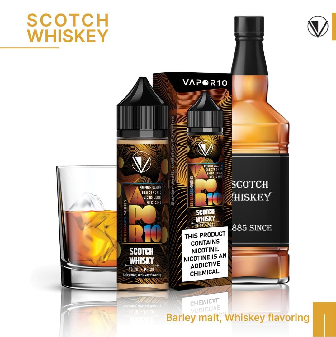 VAPOR 10 BEVERAGES SERIES SCOTCH WHISKY E-JUICE